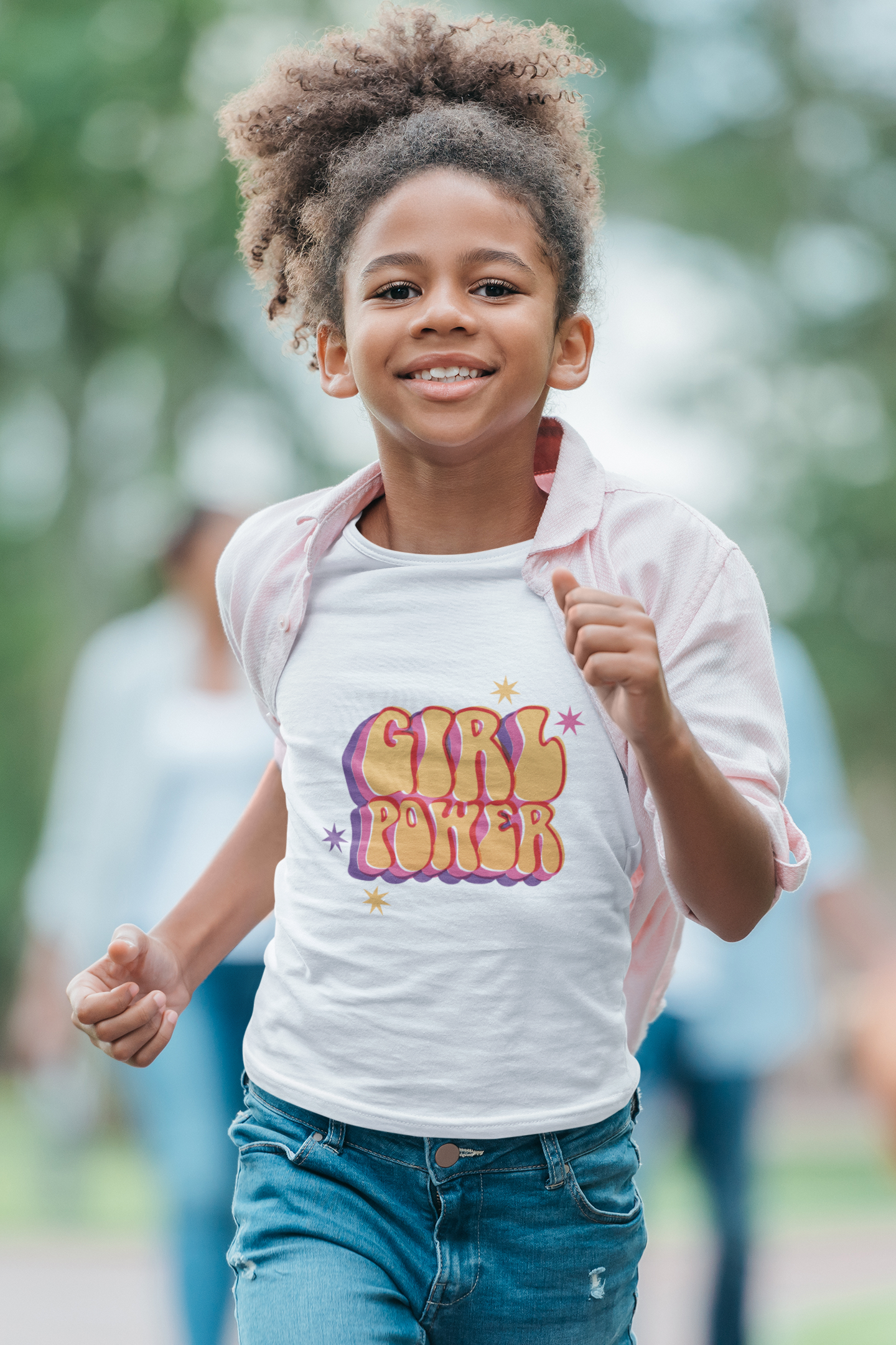 GIRL POWER Kids Heavy Cotton™ Tee