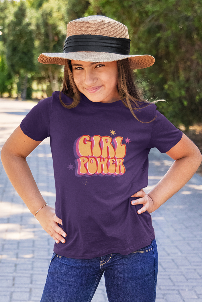 GIRL POWER Kids Heavy Cotton™ Tee