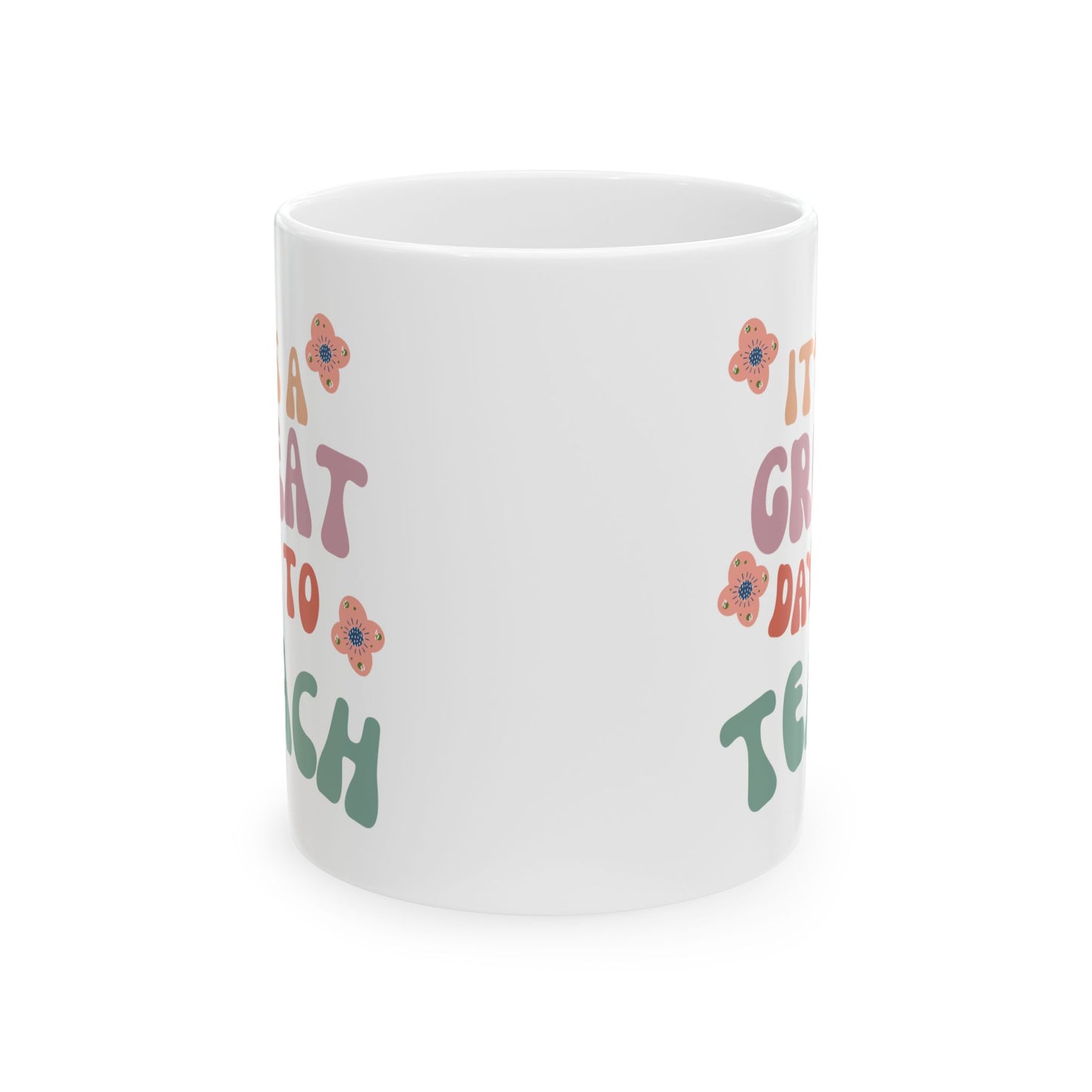 Teacher Appreciation Ceramic Mug - Perfect Gift for Educators