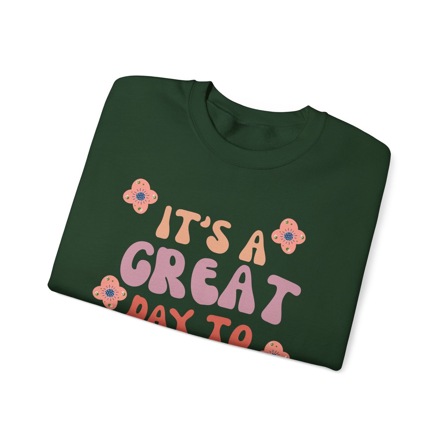 Teacher Appreciation Sweatshirt - "It's a Great Day to Teach" (Multiple Colors & Sizes)