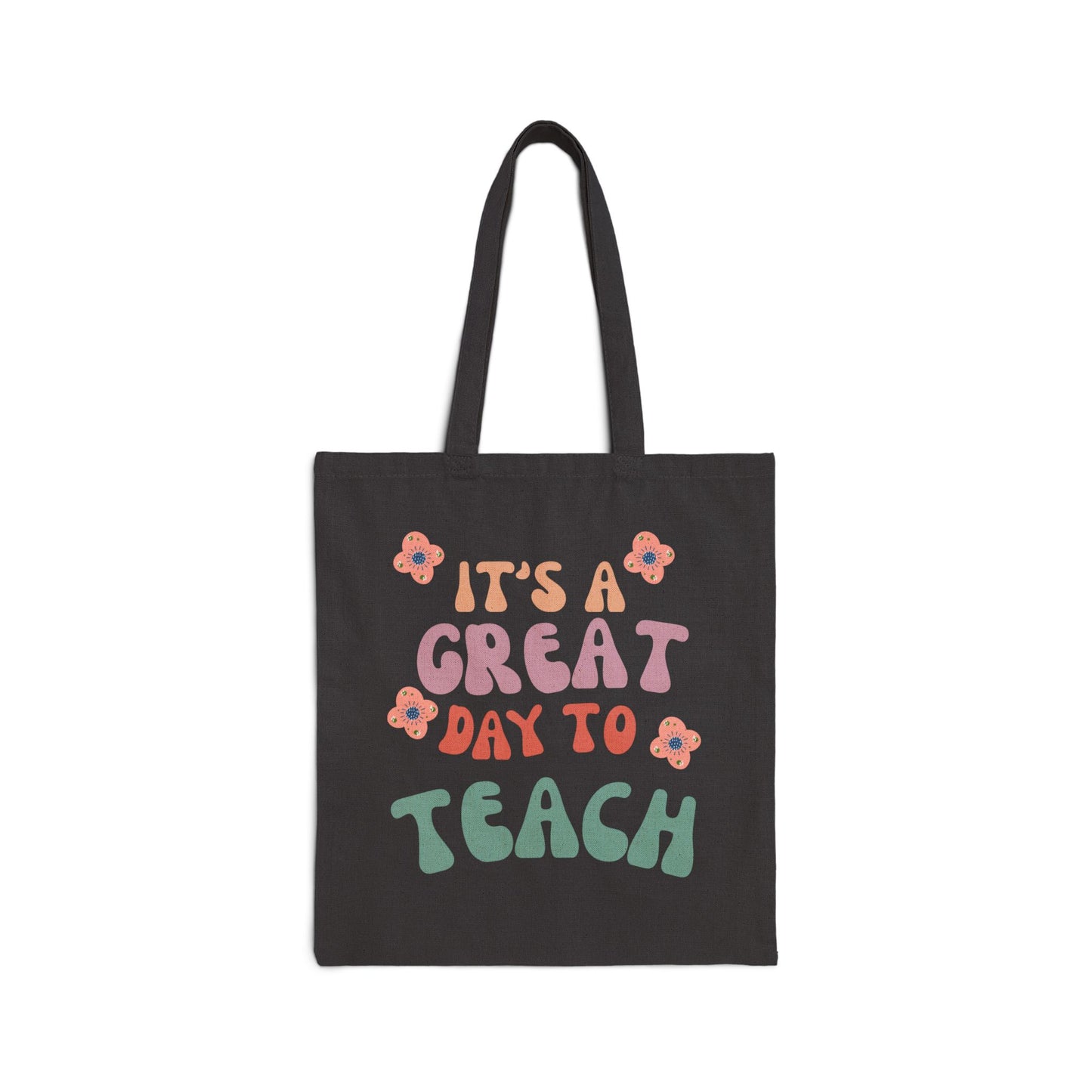 Inspirational Teacher Tote Bag, Eco-Friendly Shopping Bag (2 Colors)